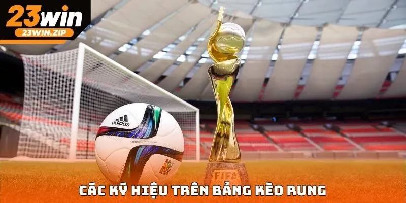 Các ký hiệu trên bảng kèo rung